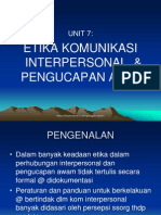 Unit 7 Etika Kom Interpesonal Dan Pengucapan Awam