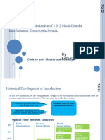 Simulation and Optimization of 2 X 2 Mach-Zehnder