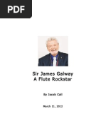 Sir James Galway A Flute Rockstar: by Jacob Call