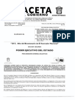 Decreto de Creación de La Fiscalía Contra La Trata de Personas Del Estado de México