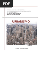 Urbanismo 1