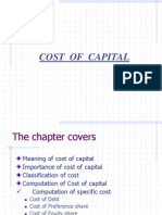 Cost of Capital