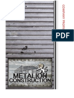 Metalion Construction Company Profile