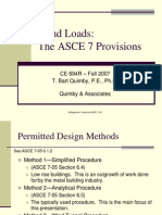 Wind Loads: The ASCE 7 Provisions: CE 694R - Fall 2007 T. Bart Quimby, P.E., Ph.D. Quimby & Associates