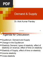 Demand & Supply: Dr. Alok Kumar Pandey