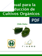 FIAGRO. Manual de Producción de Chile Orgánico