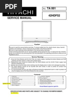 Hitachi 42hdf52