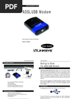 Adsl Usb Modem: User Guide