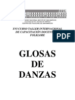 Glosas de Danzas