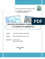 Proceso de Bebidas Carbonatadas y Su Impacto Ambiental