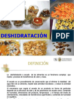 Secado - Deshidratacion