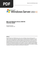 Windows Server 2003 R2 Overview Guide