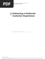 Delivering Preferred Customer Experience