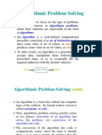 Algorithmic Problem Solving: Algorithmic Problems Algorithms Algorithm A Set of Instructions