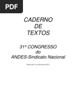 Caderno de Textos Andes Jan 2012