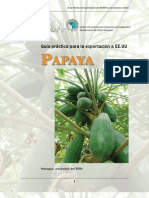 Nicaragua. Guía Práctica para La Exportación de Papaya