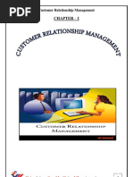 Chapter - I: 2010 Customer Relationship Management