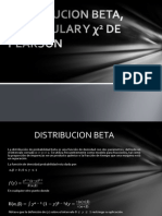 DISTRIBUCION BETA, TRIANGULAR Y χ2 DE