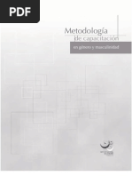 Metodologa de Capacitaión en Género y Masculinidad