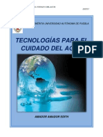 Tecnologias para El Cuidado Del Agua.s