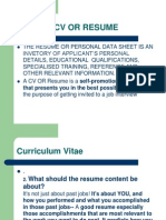 Curriculum Vitae