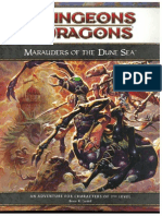 D&amp D 4th Edition - Dark Sun - Marauders of The Dune Sea