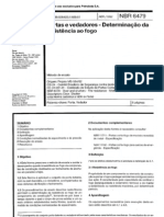 Determinação Da Resistência Contra Fogo Das Portas Corta-Fogo