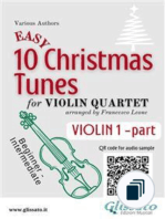 10 Easy Christmas Tunes - Violin Quartet