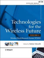 Technologies for the Wireless Future: Wireless World Research Forum (WWRF)