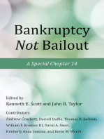 Bankruptcy Not Bailout: A Special Chapter 14