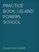 Practice Book, Leland Powers School