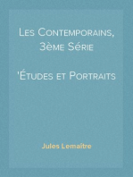 Les Contemporains, 3ème Série
Études et Portraits Littéraires