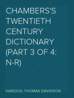 Chambers's Twentieth Century Dictionary (part 3 of 4: N-R)