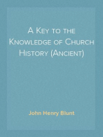 A Key to the Knowledge of Church History (Ancient)