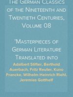 The German Classics of the Nineteenth and Twentieth Centuries, Volume 08
Masterpieces of German Literature Translated into English