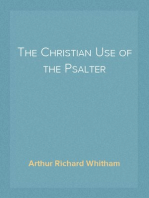 The Christian Use of the Psalter