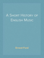 A Short History of English Music