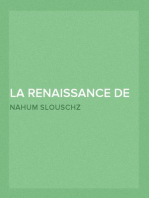 La Renaissance de la littérature hébraïque (1743-1885)