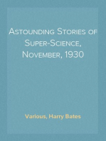 Astounding Stories of Super-Science, November, 1930