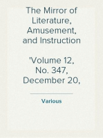 The Mirror of Literature, Amusement, and Instruction
Volume 12, No. 347, December 20, 1828