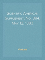 Scientific American Supplement, No. 384, May 12, 1883