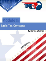 1040 Exam Prep - Module II - Basic Tax Concepts