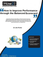 How to Improve Performance through the Balanced Scorecard