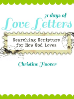 31 Days of Love Letters: Searching Scripture for How God Loves