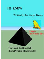 "To Know"