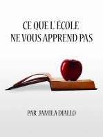 Ce que l'école ne vous apprend pas