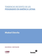 Tendencias recientes de los posgrados en América Latina