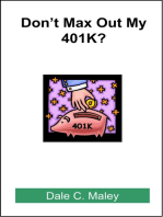 Don't Max Out My 401K?