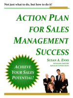 Action Plan For Sales Management Success