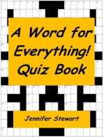 A Word for Everything! Quiz Book